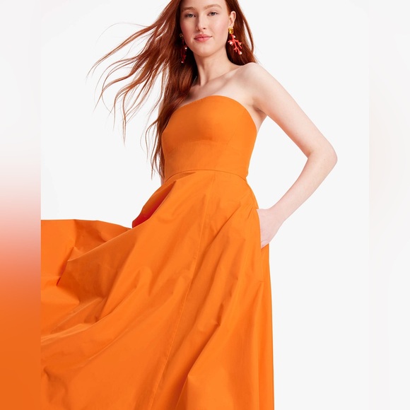 ♠️NWT ♠️ kate spade Anita Taffeta Dress ♠️ Authentic and Beautiful ♠️ - Picture 2 of 9